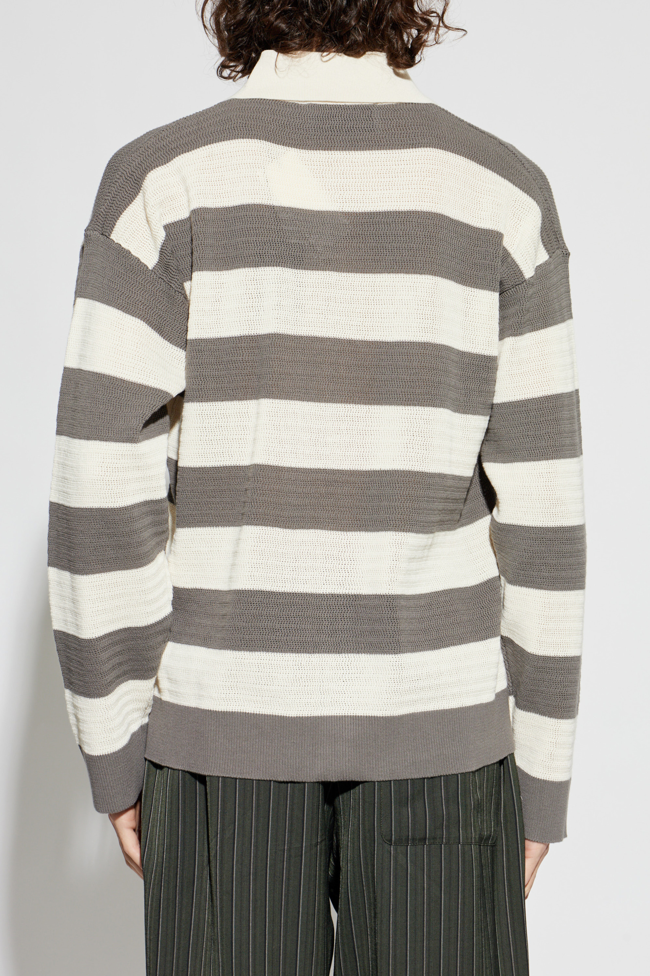 Ami Alexandre Mattiussi Cardigan with striped pattern | Men's | Vitkac